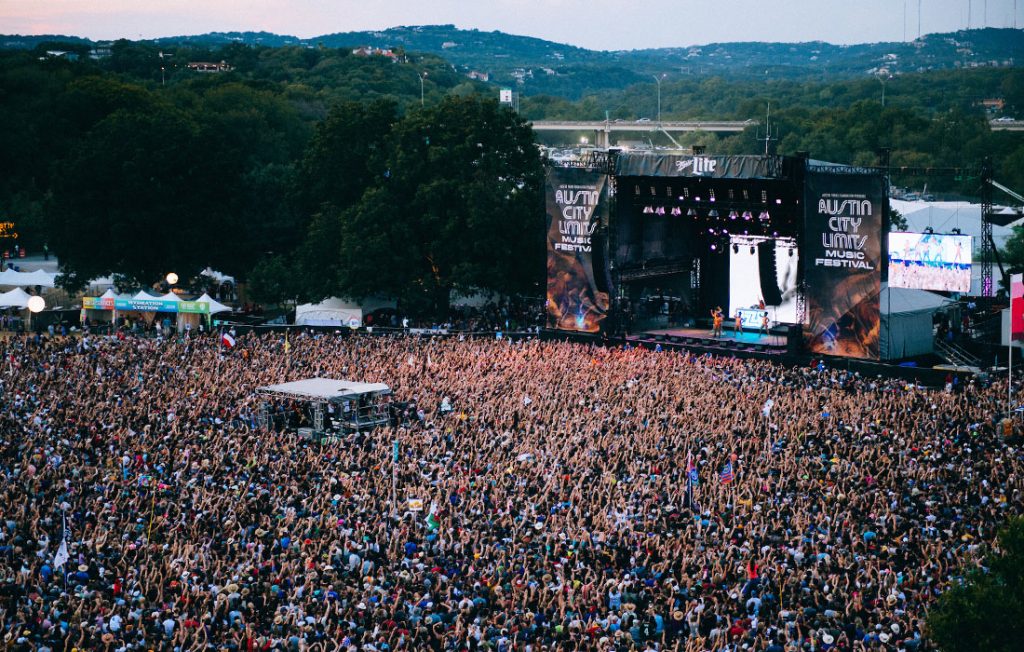 Austin City Limits thu hút du khách đổ về Texas cực kỳ đông